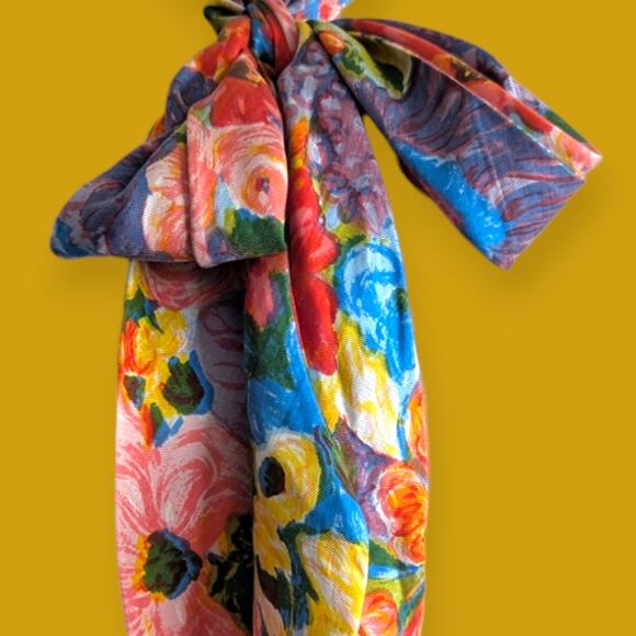 Silk Twill Sash Scarf - Picture 2 of 3